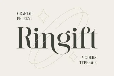 Ringift - A Modern Serif Font