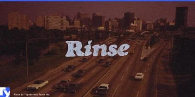 Rinse Font