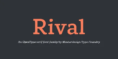 Rival Font