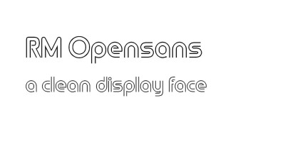 RM Opensans Font