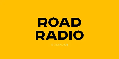 Road Radio Font