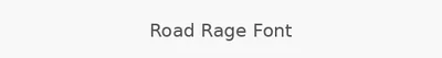 Road Rage Font
