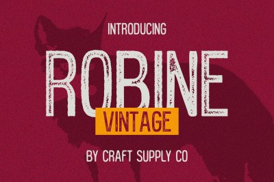 Robine Vintage Font