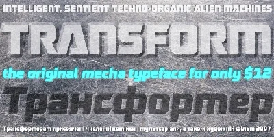 Robofan Font