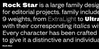 Rock Star Font