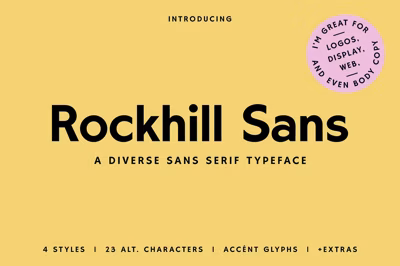Rockhill Sans: A Diverse Sans Serif Free Download