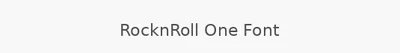 RocknRoll One Font