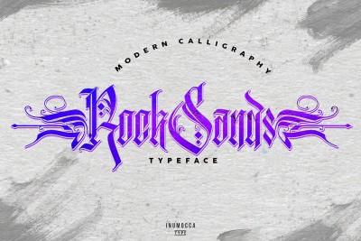 RockSands Typeface