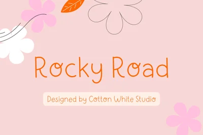 Rocky Road Font