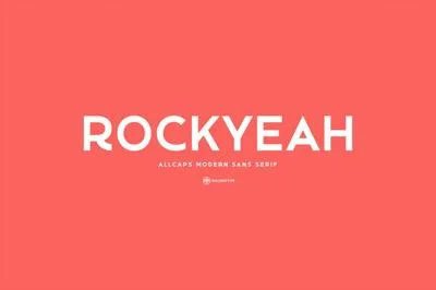Rockyeah Sans - Modern Font