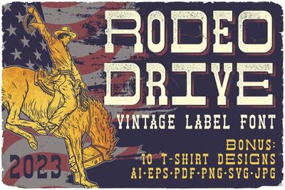 Rodeo Drive Font&Graphics Free Download