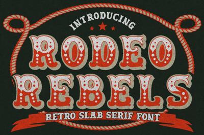 Rodeo Rebels - Display Typeface Free Download