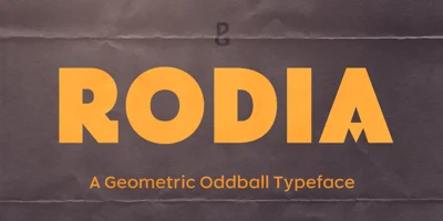 Rodia Font