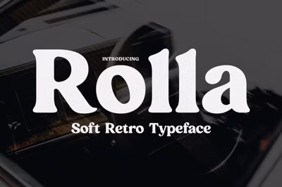 Rolla - Soft Vintage Typeface Free Download