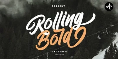 Rolling Bold Font