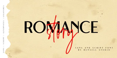 Romance Story Font