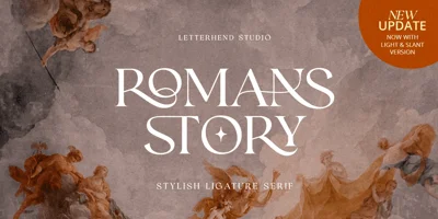 Romans Story Font