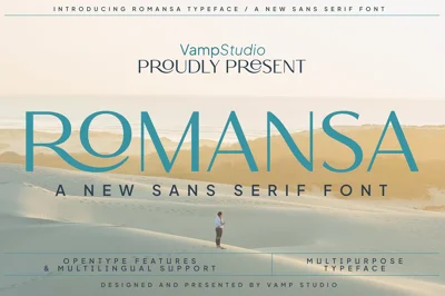 Romansa New Stylish Sans Serif Font