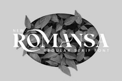Romansa Serif Font Free Download