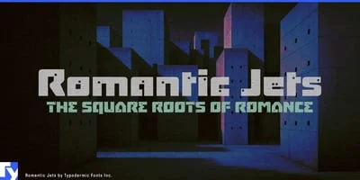 Romantic Jets Font