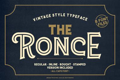 Ronce - Vintage Display Font Free Download