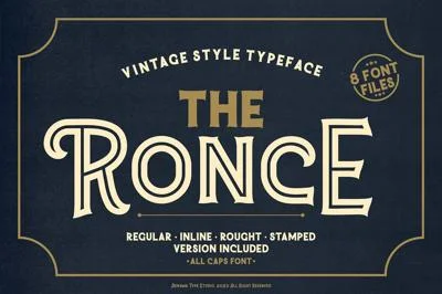 Ronce - Vintage Display Font