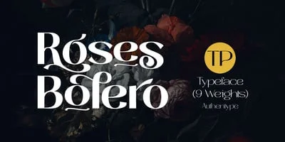 Roses Bolero TP Font