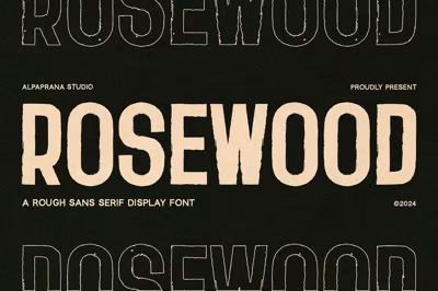 Rosewood - Sans Serif Font Free Download