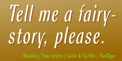 Rossika Font