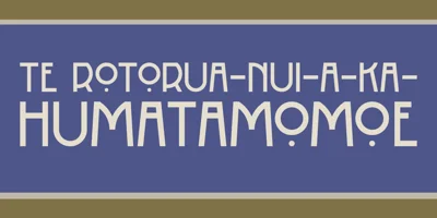 Rotorua Font