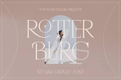 Rotterburg Stylish Display Font Free Download