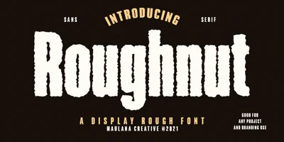 Roughnut Font