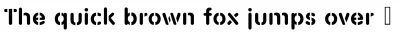 Rounded Stencil EF Font