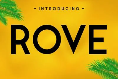 Rove Fonts