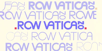 Row Vaticano Font