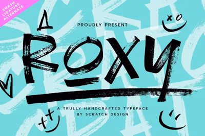 Roxy Marker Font Free Download