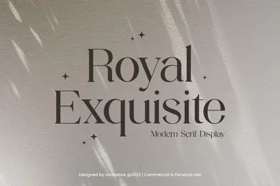 Royal Exquisite Modern Serif Font