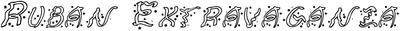 Ruban Extravaganza Font