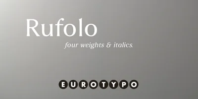 Rufolo Font