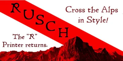 Rusch Font