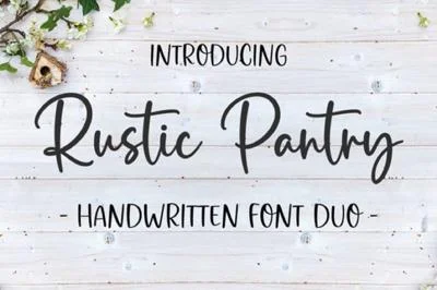 Rustic Pantry Font