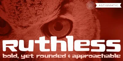 Ruthless AOE Font