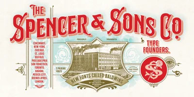 S&S Baldwins Font Free Download