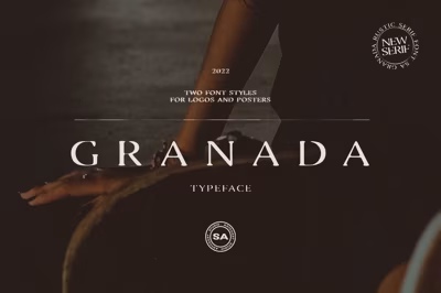 SA Granada Retro Serif Font Free Download