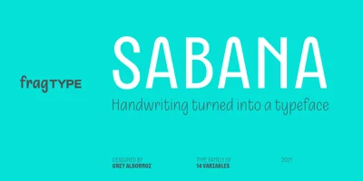 Sabana Font
