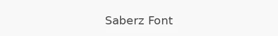 Saberz Font