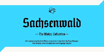 Sachsenwald Font
