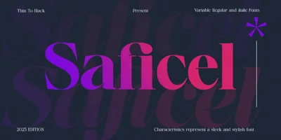 Saficel Font