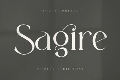Sagire Modern Serif Font