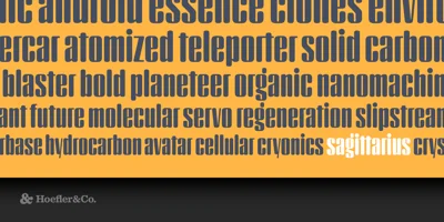 Sagittarius Font